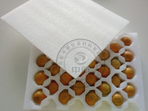 珍珠棉橘子包裝箱內(nèi)托